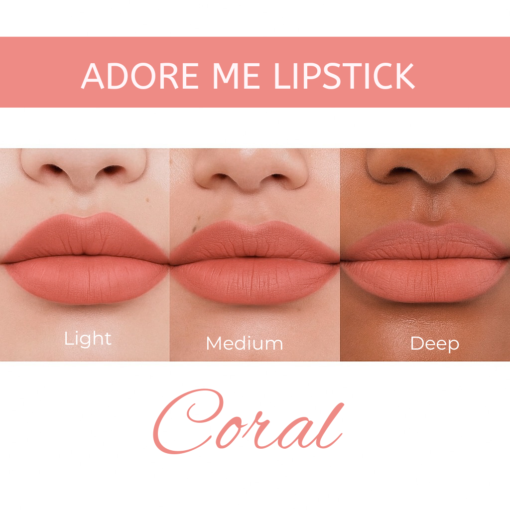 Coral, Berry & Candy Adore Me Lipstick Combo
