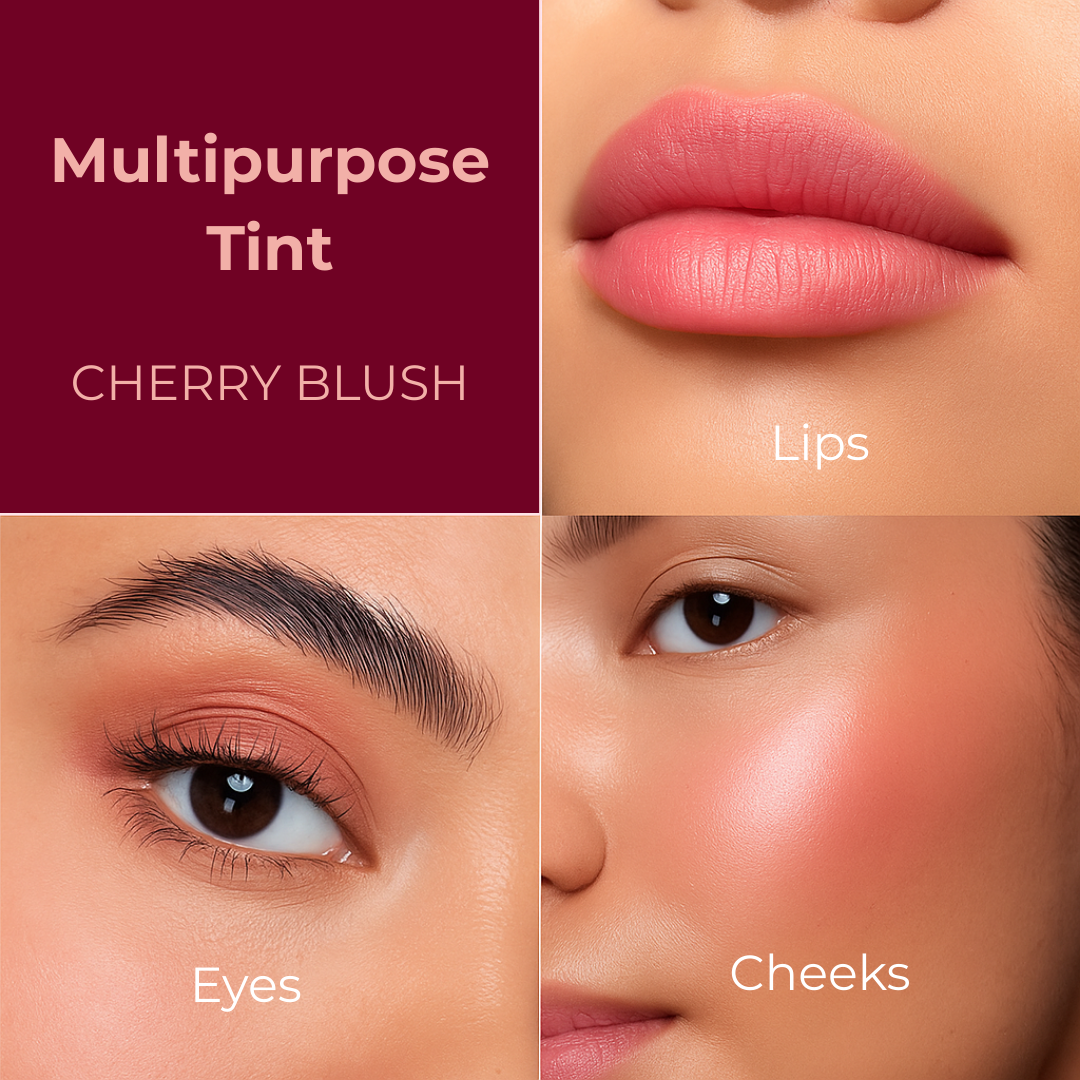 Lip & Cheek Water Tint texture and finish
