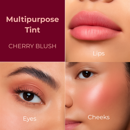 Lip & Cheek Water Tint texture and finish