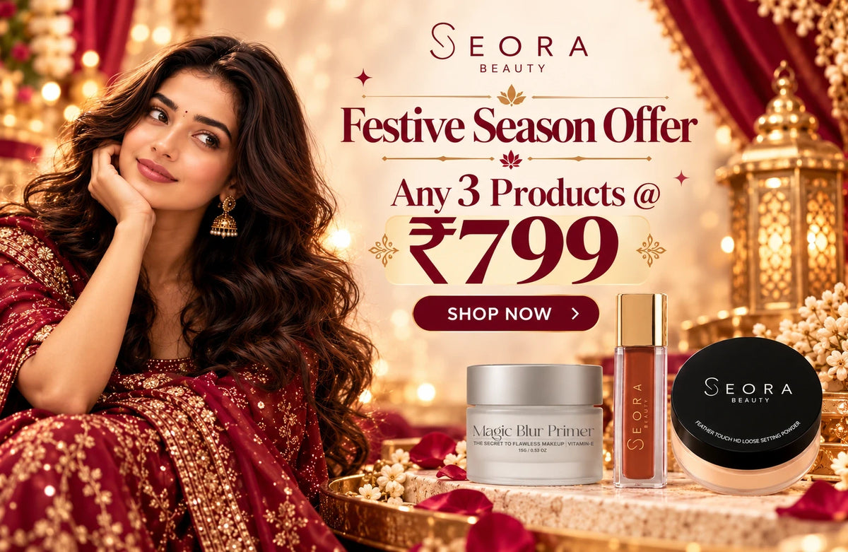 Seora Beauty Festive Season Offer - any 3 products for Rs.799