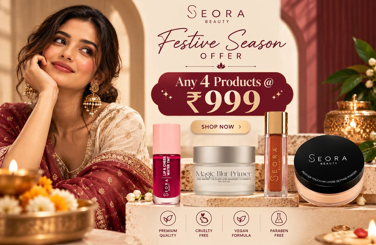 Seora Beauty Festive Season Offer - any 4 products for Rs.999